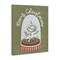 Stupell Industries Merry Christmas Snow Globe Canvas Wall Art, design by Sadie Harper